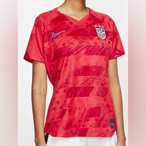 Nike USA Womens Soccer Away Vapor Match Jersey 2019/20 - Red